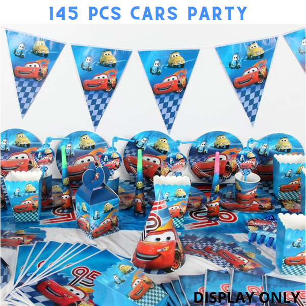 Cars Party Pack 145 Pc Tableware