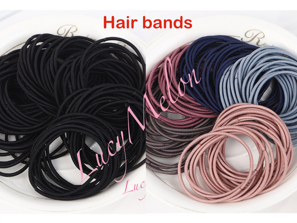 HairBands Ties Hair Elastic Scrunchies Women Girls Accessories bands hairbands