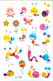 Kids Temporary Tattoos Fun Party Loot bags for Birthday's Princess Frozen Cars Disney