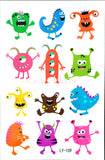 Kids Temporary Tattoos Fun Party Loot bags for Birthday's Princess Frozen Cars Disney
