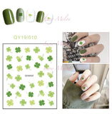 DIY Nail art stickers 3D decals manicure French tips removable instagram flower