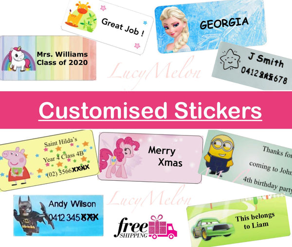 Personalised Name Labels