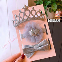 Baby Girl Headbands Handmade Xmas Baby shower kid newborn bow shoe set Turban