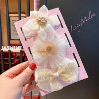 Baby Girl Headbands Handmade Xmas Baby shower kid newborn bow shoe set Turban