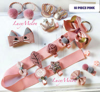 Girls clips hair bands present kids baby shower accessary Handmade designer xmas
