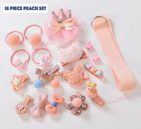 Girls clips hair bands present kids baby shower accessary Handmade designer xmas