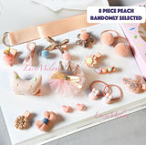 Girls clips hair bands present kids baby shower accessary Handmade designer xmas