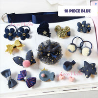 Girls clips hair bands present kids baby shower accessary Handmade designer xmas