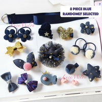 Girls clips hair bands present kids baby shower accessary Handmade designer xmas