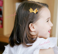 Girls clips hair bands present kids baby shower accessary Handmade designer xmas