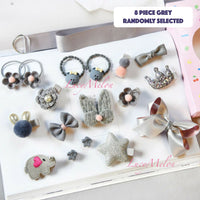 Girls clips hair bands present kids baby shower accessary Handmade designer xmas