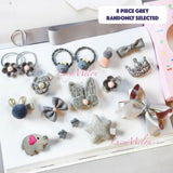 Girls clips hair bands present kids baby shower accessary Handmade designer xmas