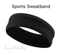 Sports Yoga Gym Stretch Cotton Headband Head Band hair band Women Men sweatband