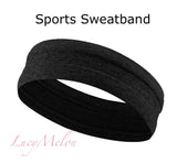 Sports Yoga Gym Stretch Cotton Headband Head Band hair band Women Men sweatband