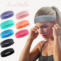 Sports Yoga Gym Stretch Cotton Headband Head Band hair band Women Men sweatband