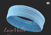 Sports Yoga Gym Stretch Cotton Headband Head Band hair band Women Men sweatband