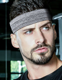 Sports Yoga Gym Stretch Cotton Headband Head Band hair band Women Men sweatband