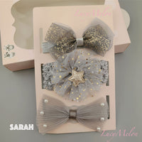 Baby headband bow turban hair bands kids girl hairbands shoe sets bulk newborn