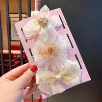 Baby headband bow turban hair bands kids girl hairbands shoe sets bulk newborn