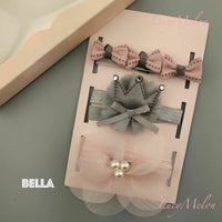 Baby headband bow turban hair bands kids girl hairbands shoe sets bulk newborn
