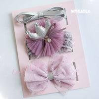 Baby headband bow turban hair bands kids girl hairbands shoe sets bulk newborn