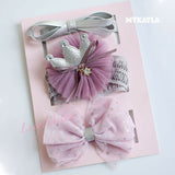 Baby headband bow turban hair bands kids girl hairbands shoe sets bulk newborn