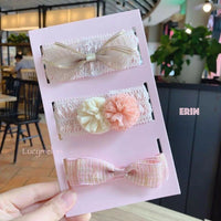 Baby headband bow turban hair bands kids girl hairbands shoe sets bulk newborn