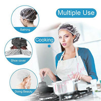 Disposable Shower Caps Hair Colour Cooking 46cm Makeup Facial care