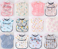 Baby Kid Bib Apron Smock Waterproof Short Long Sleeve Art Feeding Painting
