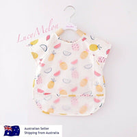Baby Kid Bib Apron Smock Waterproof Short Long Sleeve Art Feeding Painting