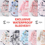 Baby Bib Feeding Smock Art Apron Painting Waterproof long sleeve