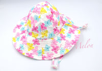 kids bucket hat children denim cotton beach outdoor girls boys sun protection