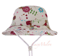 kids bucket hat children denim cotton beach outdoor girls boys sun protection