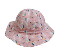 kids bucket hat children denim cotton beach outdoor girls boys sun protection