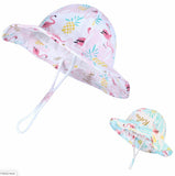 kids bucket hat children denim cotton beach outdoor girls boys sun protection