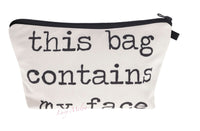 Makeup Bag Travel Cosmetic bag pouch wallet clutch toiletry bag pencil case sml