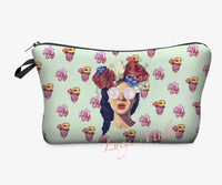Makeup Bag Travel Cosmetic bag pouch wallet clutch toiletry bag pencil case sml