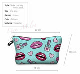 Makeup Bag Travel Cosmetic bag pouch wallet clutch toiletry bag pencil case sml