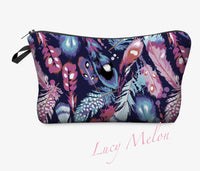 Makeup Bag Travel Cosmetic bag pouch wallet clutch toiletry bag pencil case sml