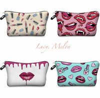 Makeup Bag Travel Cosmetic bag pouch wallet clutch toiletry bag pencil case sml