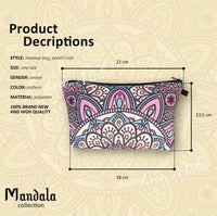 Makeup Bag Travel Cosmetic bag pouch wallet clutch toiletry bag pencil case sml