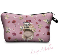 Makeup Bag Travel Cosmetic bag pouch wallet clutch toiletry bag pencil case sml