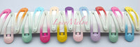 Glitter gel hair clips clip for girls