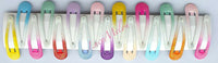 Glitter gel hair clips clip for girls