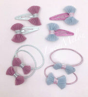Girls hairbands clips toddler hair ties pigtails pink pony tail hairbands kids