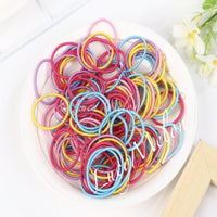 Girls hairbands clips toddler hair ties pigtails pink pony tail hairbands kids