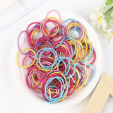 Girls hairbands clips toddler hair ties pigtails pink pony tail hairbands kids