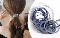 Hairbands ties Rope Elastic Scrunchies Girls Accessories black pink hair bands