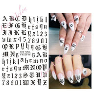 Nail Art Stickers Luxury decals manicure xmas christmas Butterfly diamante look