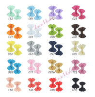 2 X 2 Inch hair bows - hair clips